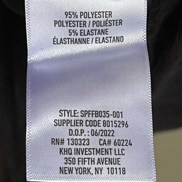 Spyder Women’s zip up velour jacket in black, size L - Picture 5 of 7